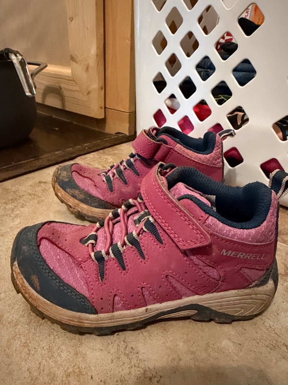 Kids Merrell Hiking Sneakers